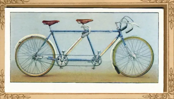Framed Print : Touring Tandem, 1939 Framed Print : Touring Tandem, 1939