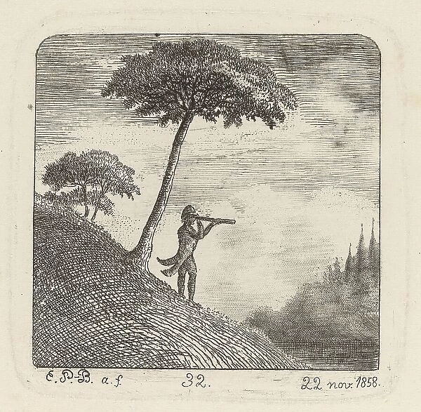 The Tourist, 1858. Creator: Emmanuel Phélippes-Beaulieu