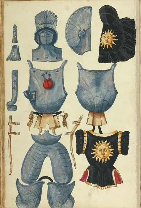 Framed Print : Tournament Armor, about 1560-1570. Creator: Unknown