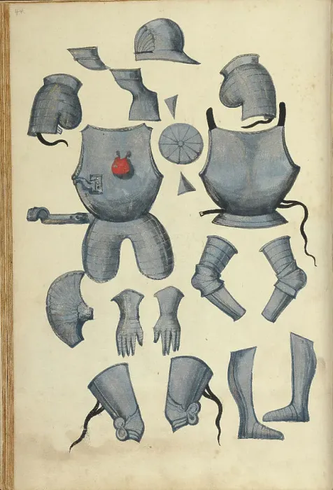 Framed Print : Tournament Armor, about 1560-1570. Creator: Unknown Framed Print : Tournament Armor, about 1560-1570. Creator: Unknown