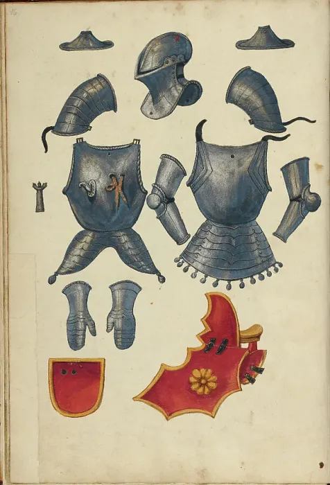 Framed Print : Tournament Armor, about 1560-1570. Creator: Unknown Framed Print : Tournament Armor, about 1560-1570. Creator: Unknown