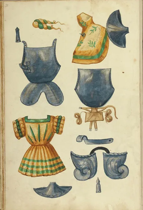 Framed Print : Tournament Armor, about 1560-1570. Creator: Unknown Framed Print : Tournament Armor, about 1560-1570. Creator: Unknown