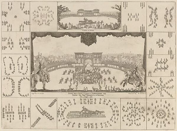 Tournament Executed in Florence for the Marriage of Grand Duke Ferdinand II, 1637