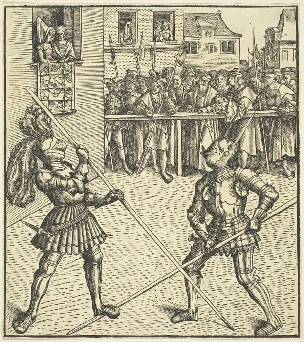 Framed Print : Tournament on the Occasion of the Festivity of the Marriage, 1514 / 1516. Creator: Leonhard Beck Framed Print : Tournament on the Occasion of the Festivity of the Marriage, 1514 / 1516. Creator: Leonhard Beck