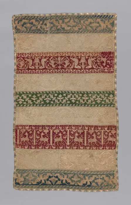 Framed Print : Towel, Italy, 16th century. Creator: Unknown Framed Print : Towel, Italy, 16th century. Creator: Unknown