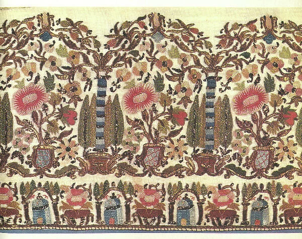 Towel or Napkin, Turkey, 19th century. Creator: Unknown