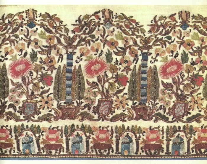 Framed Print : Towel or Napkin, Turkey, 19th century. Creator: Unknown Framed Print : Towel or Napkin, Turkey, 19th century. Creator: Unknown