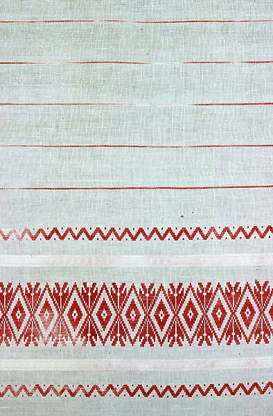 Over Towel Section, Sweden, c. 1775. Creator: Unknown