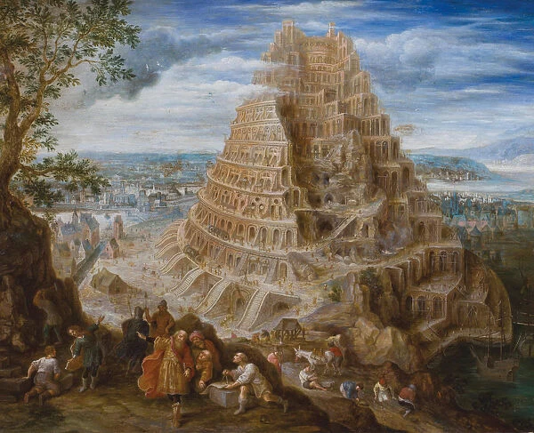 The Tower of Babel. Private Collection
