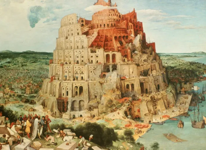 Framed Print : Tower of Babel, 1563. Artist: Pieter Bruegel the Elder Framed Print : Tower of Babel, 1563. Artist: Pieter Bruegel the Elder
