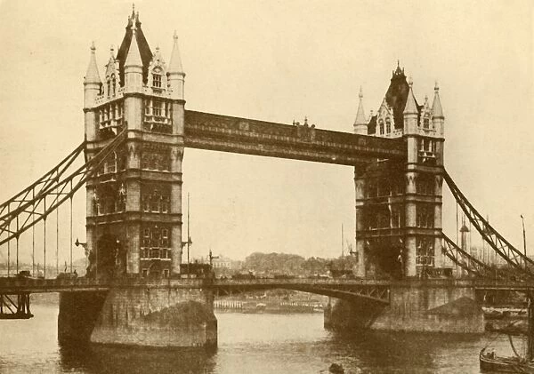The Tower Bridge, London, c1930. Creator: Unknown