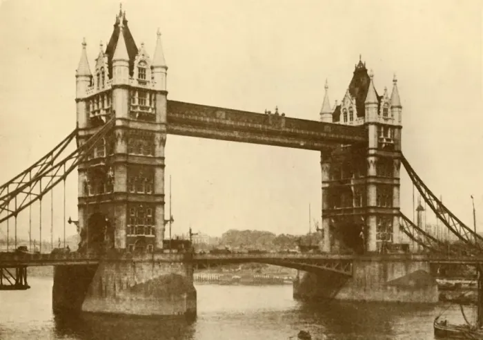 Framed Print : The Tower Bridge, London, c1930. Creator: Unknown Framed Print : The Tower Bridge, London, c1930. Creator: Unknown
