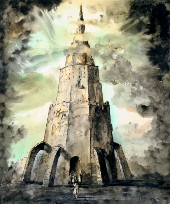 Framed Print : The Tower, c1850-1890. Artist: Stanislas Lepine Framed Print : The Tower, c1850-1890. Artist: Stanislas Lepine