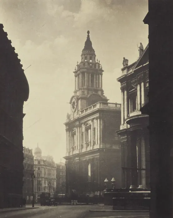 Framed Print : The tower of Great Paul. From the album: Photograph album - London, 1920s. Creator: Harry Moult Framed Print : The tower of Great Paul. From the album: Photograph album - London, 1920s. Creator: Harry Moult
