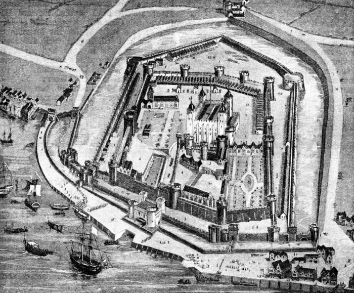 Framed Print : Tower of London, 16th century (1909)