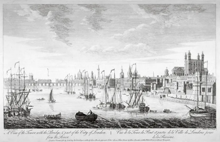 Framed Print : Tower of London, 1753. Artist: Johann Sebastian Muller Framed Print : Tower of London, 1753. Artist: Johann Sebastian Muller