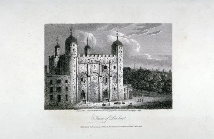 Framed Print : Tower of London, 1808. Artist: James Sargant Storer Framed Print : Tower of London, 1808. Artist: James Sargant Storer