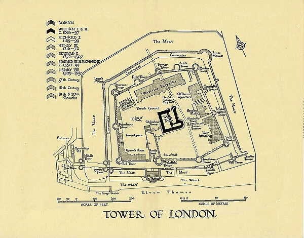 Tower of London, 1961. Creator: Unknown