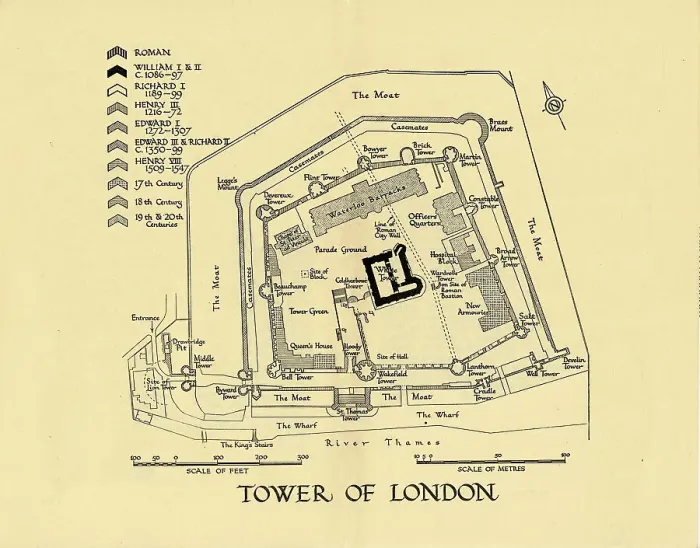 Framed Print : Tower of London, 1961. Creator: Unknown Framed Print : Tower of London, 1961. Creator: Unknown