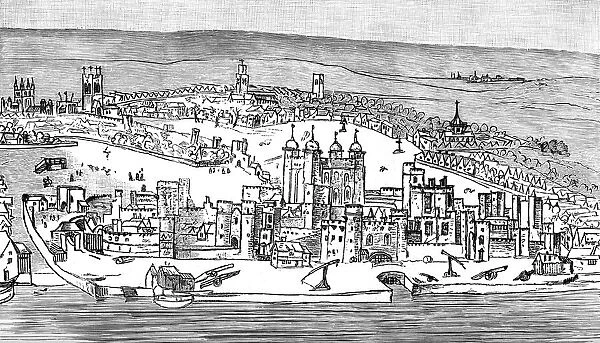 Tower of London, c1543, (1893)