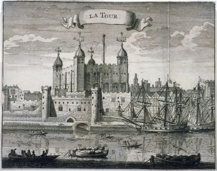 Framed Print : Tower of London, c1699(?) Framed Print : Tower of London, c1699(?)