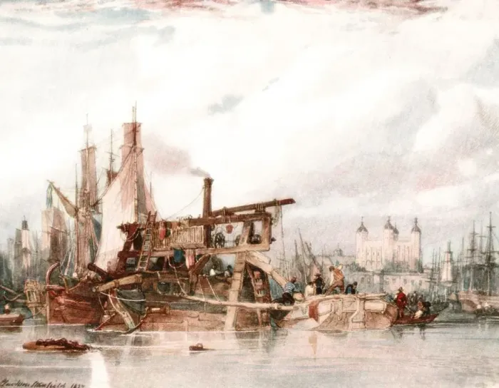 Framed Print : The Tower of London, c1827, (c1900). Creator: Unknown Framed Print : The Tower of London, c1827, (c1900). Creator: Unknown