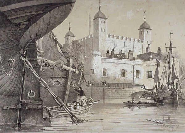 Tower of London, c1840