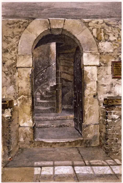 Framed Print : Tower of London, London, 1883. Artist: John Crowther Framed Print : Tower of London, London, 1883. Artist: John Crowther