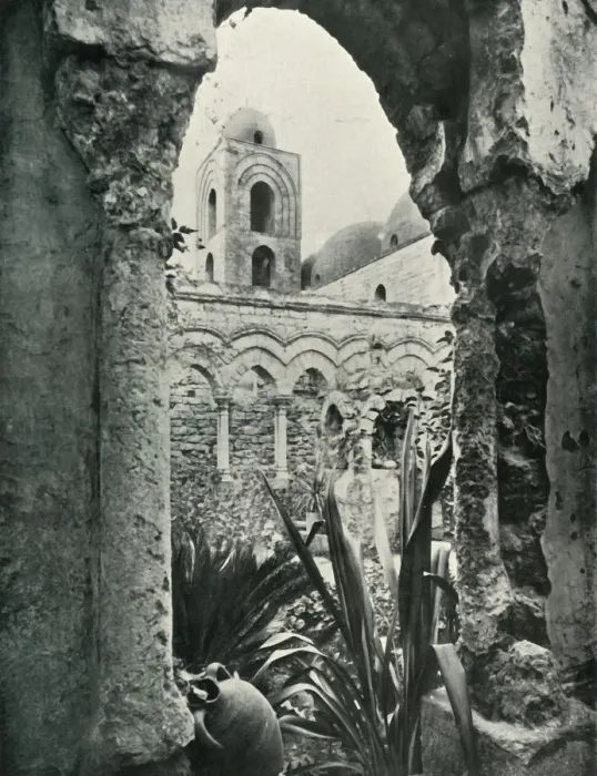 Framed Print : Tower of St Giovanni degli Eremiti, Palermo, 1906. Creator: Unknown Framed Print : Tower of St Giovanni degli Eremiti, Palermo, 1906. Creator: Unknown