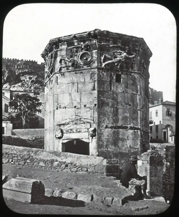 Framed Print : Tower of the Winds, Athens, Greece, late 19th or early 20th century Framed Print : Tower of the Winds, Athens, Greece, late 19th or early 20th century