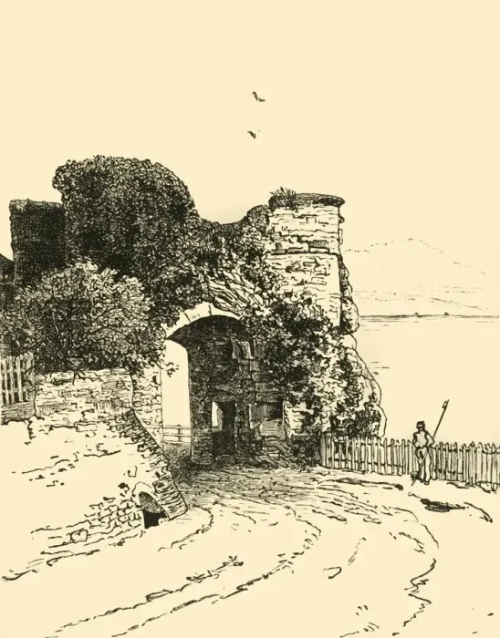 Framed Print : Town Gate, Winchelsea, 1898. Creator: Unknown Framed Print : Town Gate, Winchelsea, 1898. Creator: Unknown