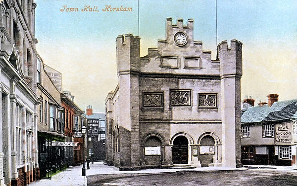 Town Hall, Horsham, 1906