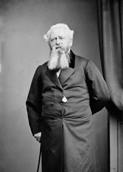 Framed Print : Townsend Harris, between 1855 and 1865. Creator: Unknown Framed Print : Townsend Harris, between 1855 and 1865. Creator: Unknown