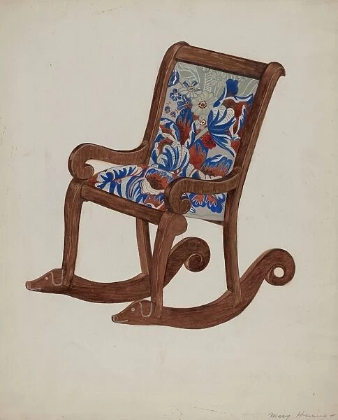 Toy Chair, 1935  /  1942. Creator: Mary E Humes