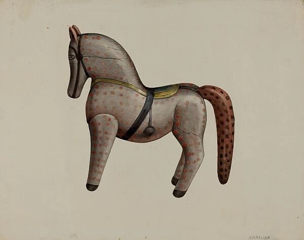 Toy Horse, 1935  /  1942. Creator: Arsen Maralian