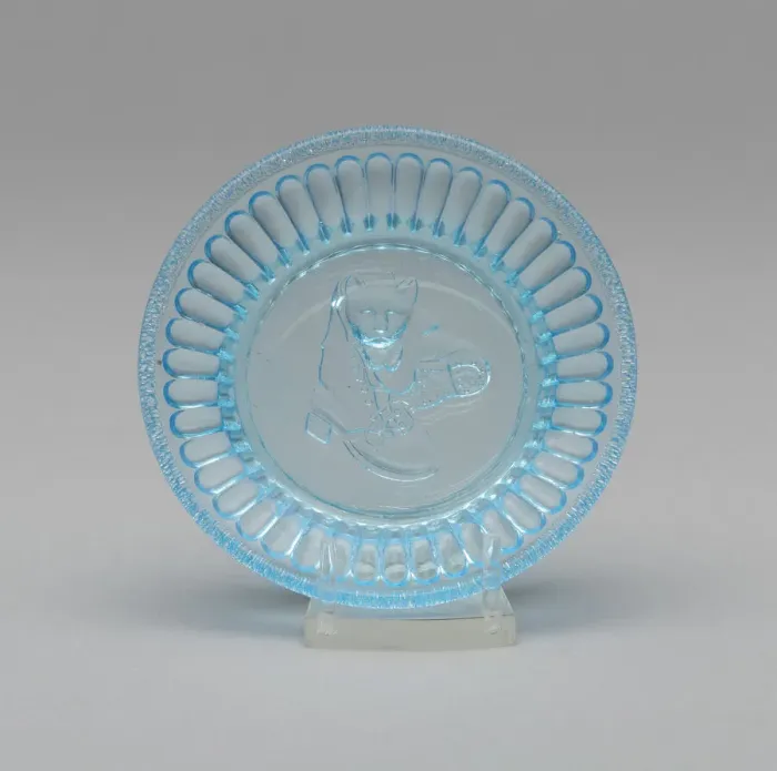 Framed Print : Toy plate, c. 1850. Creator: Unknown Framed Print : Toy plate, c. 1850. Creator: Unknown
