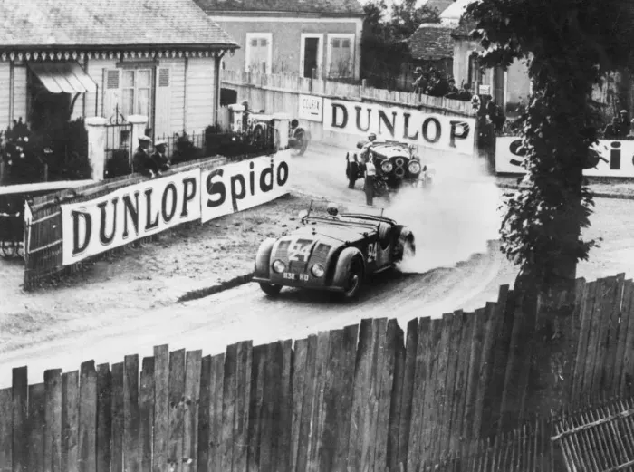 Framed Print : Tracta, Roger Bourcier, 1929 Le Mans 24 hour race. Creator: Unknown