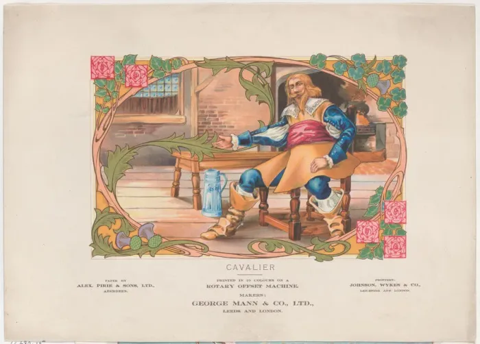Framed Print : Trade Card for George Mann & Co. Ltd. Offset Printers, 1910. 1910. Creator: Anon Framed Print : Trade Card for George Mann & Co. Ltd. Offset Printers, 1910. 1910. Creator: Anon