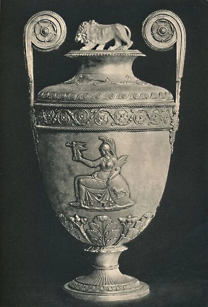 The Trafalgar Vase at Lloyd s, 1805-1806, (1928). Artists: Digby Scott, Unknown
