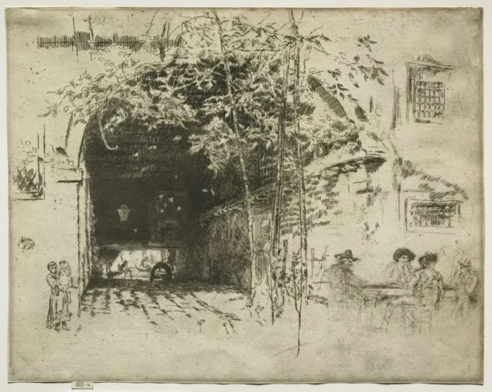 Framed Print : The Traghetto, 1880. Creator: James McNeill Whistler (American, 1834-1903) Framed Print : The Traghetto, 1880. Creator: James McNeill Whistler (American, 1834-1903)