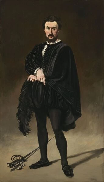 The Tragic Actor (Rouviere as Hamlet), 1866. Creator: Edouard Manet