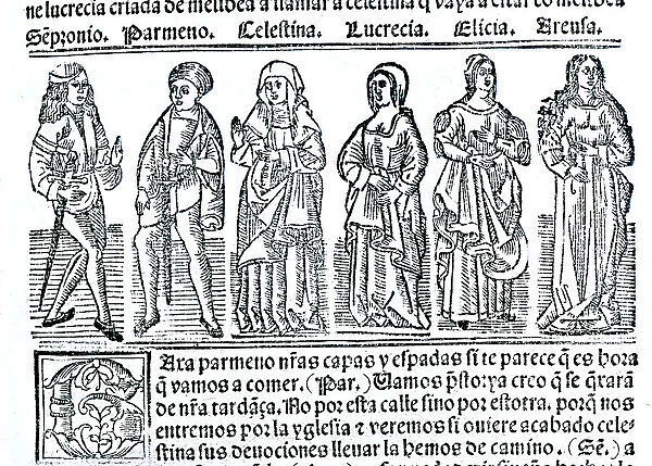 Tragicomedy of Calixto and Melibea, known as La Celestina by Fernando de Rojas