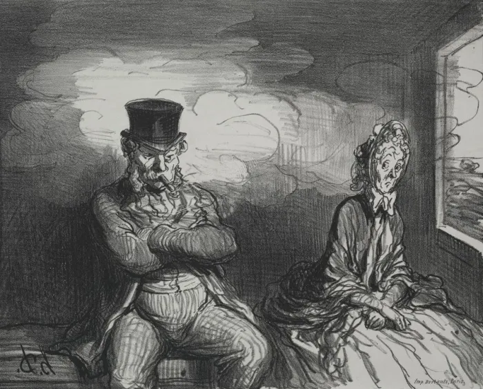 Framed Print : On the Train: A Pleasant Companion, 1862 Framed Print : On the Train: A Pleasant Companion, 1862