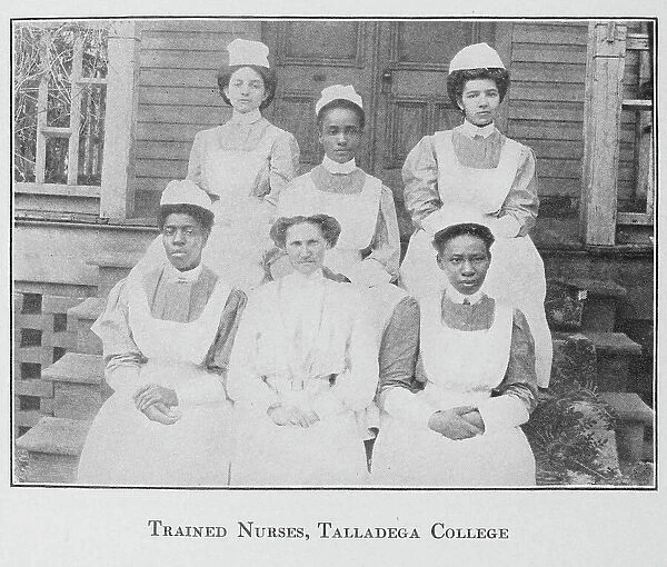 Trained nurses, Talladega College, 1909. Creator: Unknown