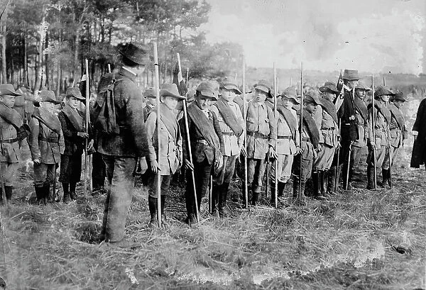 Training German boys for army, between 1914 and c1915. Creator: Bain News Service