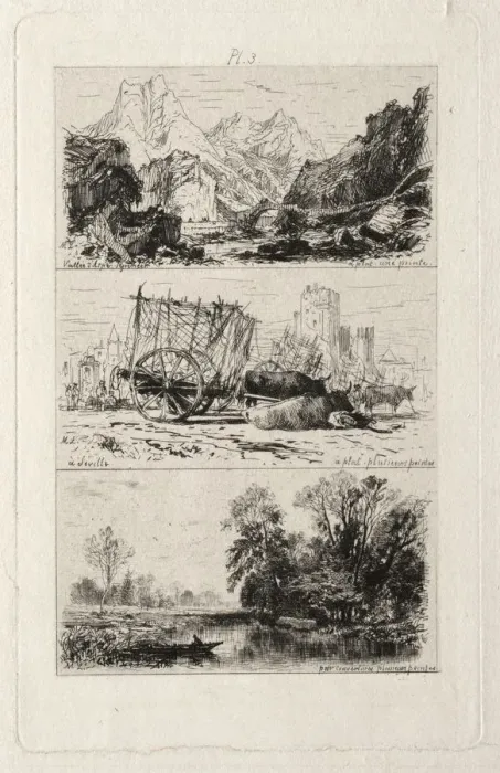 Framed Print : Traite de la Gravure. Creator: Maxime Lalanne (French, 1827-1886) Framed Print : Traite de la Gravure. Creator: Maxime Lalanne (French, 1827-1886)