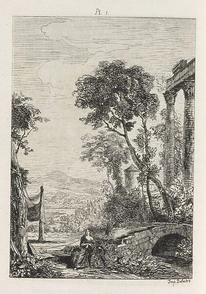 Traite de La Gravure a l eau forte: Plate 1, 1866. Creator: Maxime Lalanne (French
