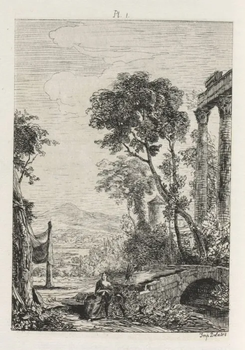 Framed Print : Traite de La Gravure a l eau forte: Plate 1, 1866. Creator: Maxime Lalanne (French Framed Print : Traite de La Gravure a l eau forte: Plate 1, 1866. Creator: Maxime Lalanne (French