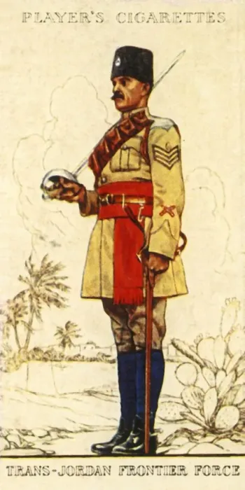 Framed Print : Trans-Jordan Frontier Force, 1936. Creator: Unknown Framed Print : Trans-Jordan Frontier Force, 1936. Creator: Unknown