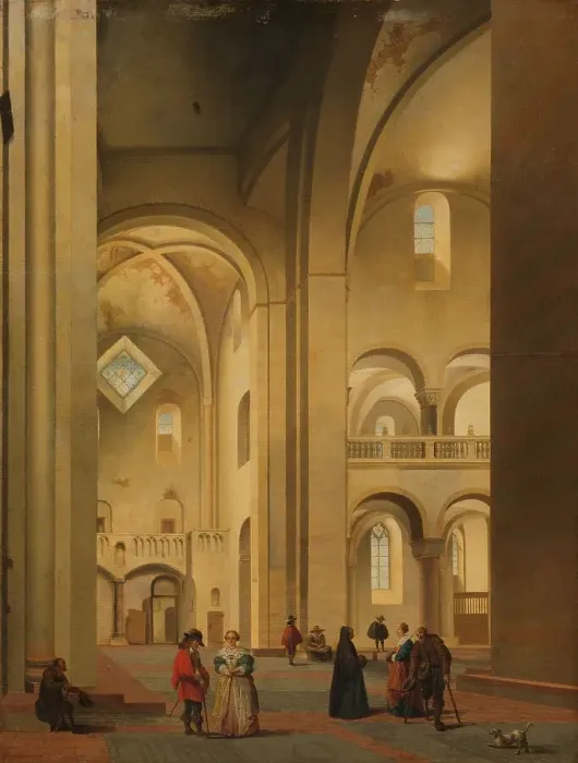 Framed Print : The Transept of the Mariakerk in Utrecht, Seen from the Northeast, 1637. Creator: Pieter Jansz Saenredam Framed Print : The Transept of the Mariakerk in Utrecht, Seen from the Northeast, 1637. Creator: Pieter Jansz Saenredam